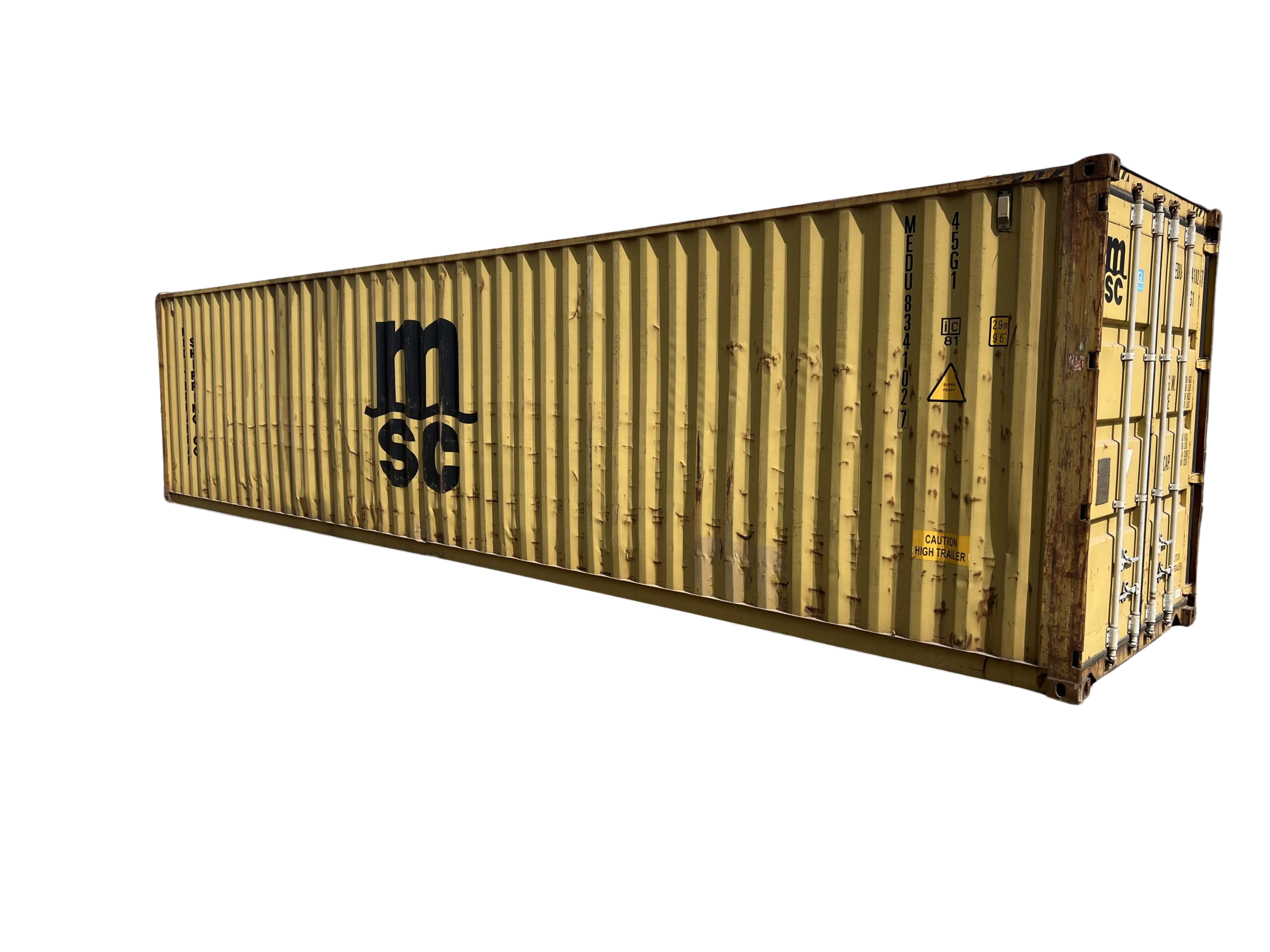 40ft Used High Cube Container